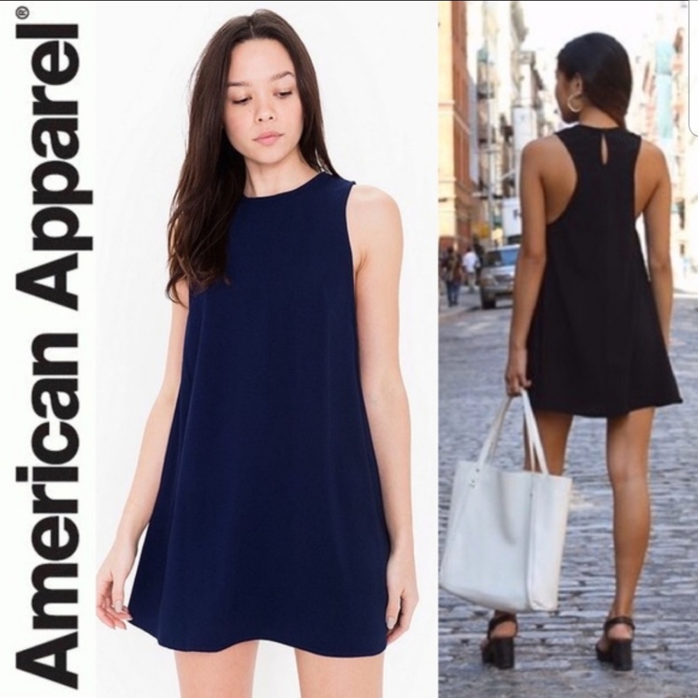 American Apparel black Dakota dress